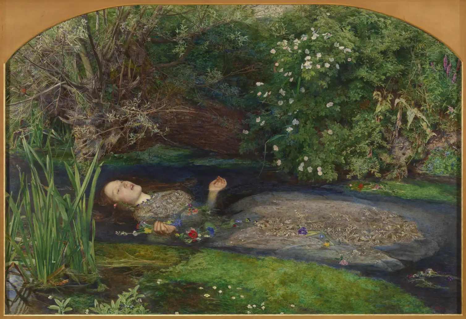 Artwork 'Ophelia' by John William Waterhouse